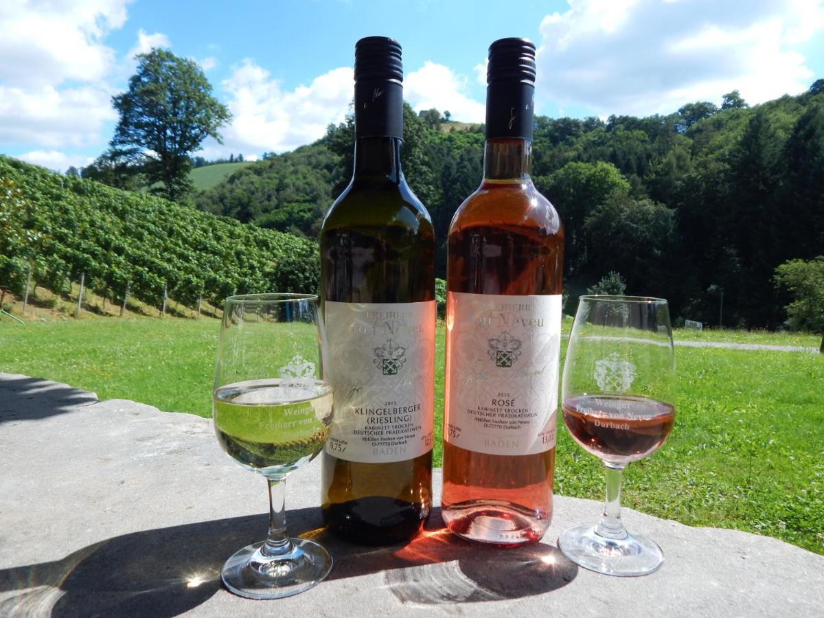Wein Lodge Durbach - Gruppenhaus Weingut Neveu Esterno foto